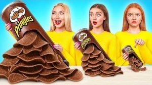 Большая, Средняя или Маленькая Тарелка Челлендж | Смешные Кухонные Войны от Candy DO