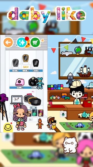 Шортс 1 - Тока Бока 10 / Shorts 1 - Tocaboca 10 #роблокс #токабока #аватарворлд