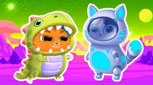 Суровый КОТИК БУБУ 2 №21. Дракон и робот помойщик. Мультик ИГРА про котят на Хвостик ТВ