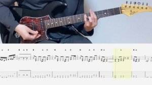 Охотники за привидениями - Как играть на гитаре (ТАБЫ)