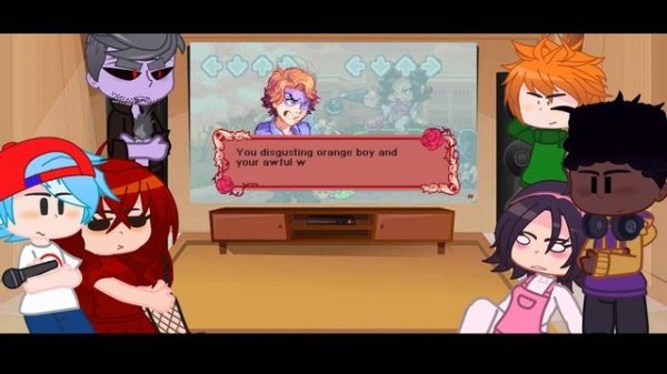 Friday Night Funkin React to Friday Night Funkin Update _ PITSTOP 2 _ Gacha Club _ FNF