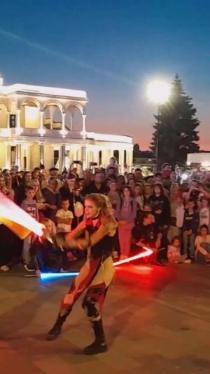 Бой на световых мечах