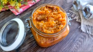 Солянка с лисичками