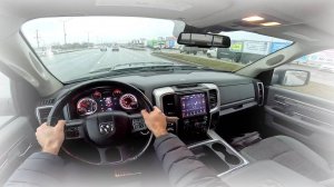 2017 DODGE RAM 1500 3.6L POV TEST DRIVE