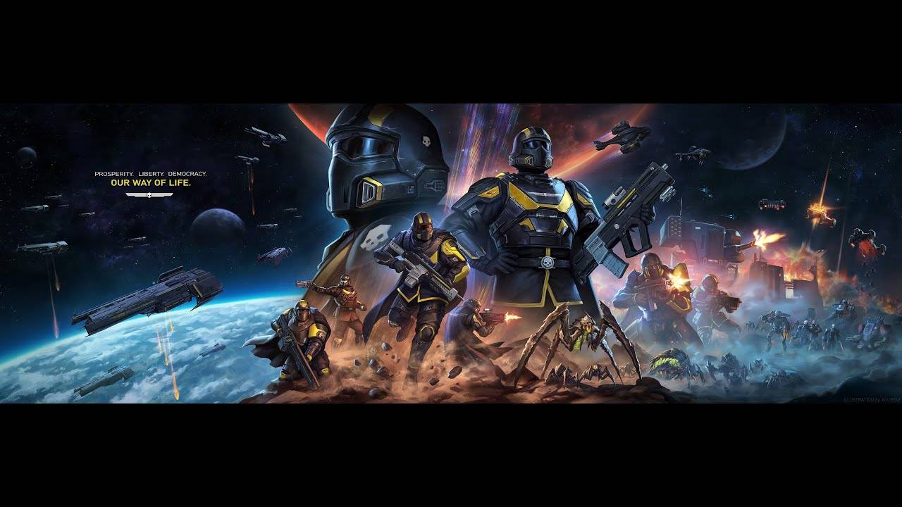 Helldivers 2. За демократию! За свободу!