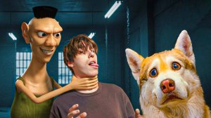 ХАМУД ХАБИБИ ВЗЯЛ В ЗАЛОЖНИКИ МЛАДШЕГО ЧЕЛОВЕКА!! Хаски Бублик Говорящая собака