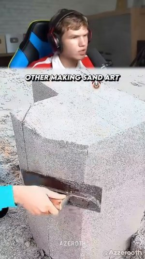 Самый Лучший Песочный Замок! 🏰😱 #shorts #шортс #постройка #интересно #фонк #эдит #челлендж #lisfox