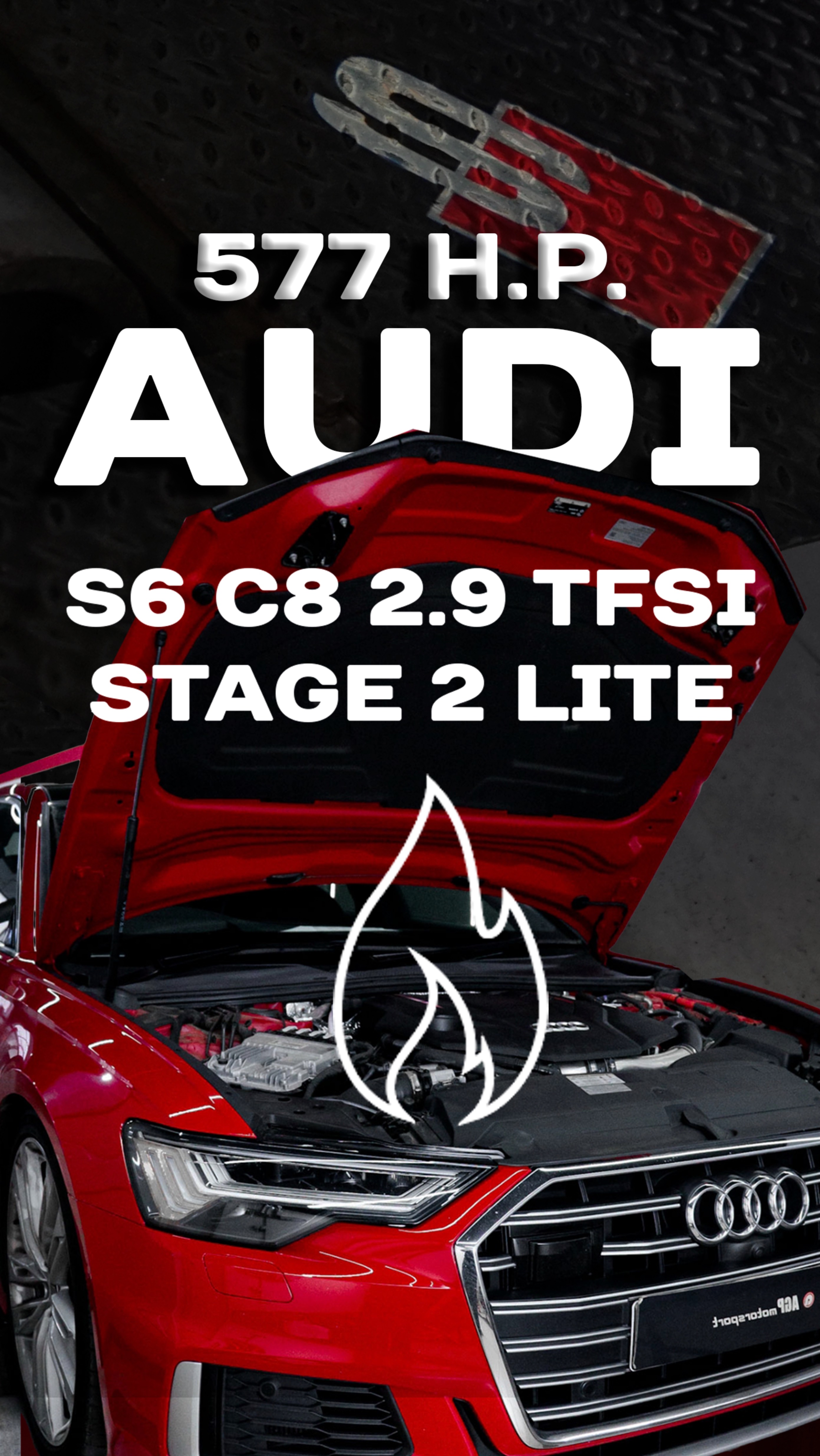 Audi S6 C8 2.9 TFSI Stage 2 Lite📈 577 л.с. | AGPmotorsport