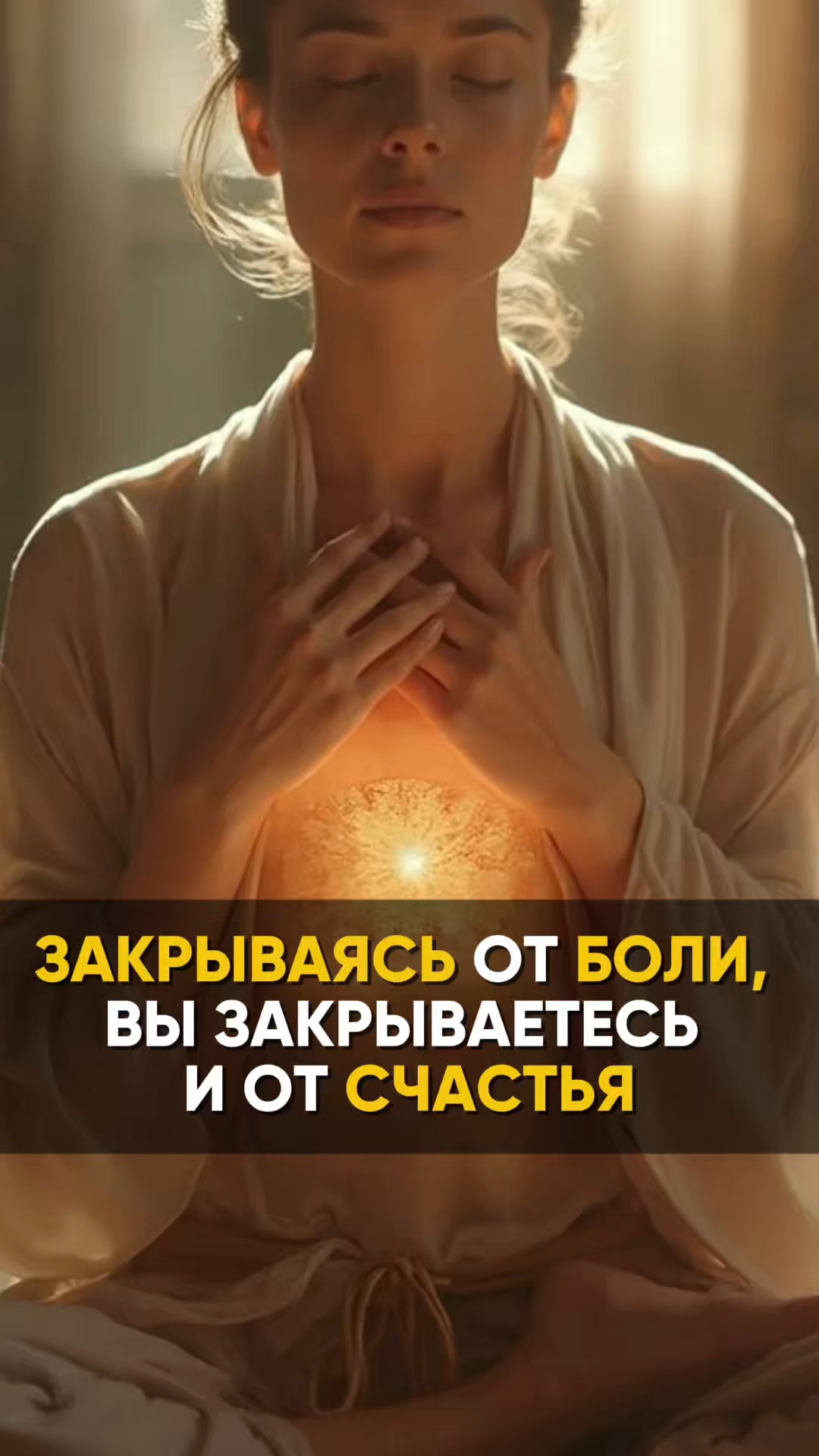 ЗАКРЫВАЯСЬ ОТ БОЛИ, вы закрываетесь и от СЧАСТЬЯ смотреть онлайн