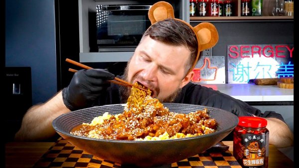 INSANE MEAT SAUCE NOODLES — PURE FLAVOR OVERLOAD!, ASMR MUKBANG, АСМР МУКБАНГ, 먹방, 大食い, たべる, 谢尔盖