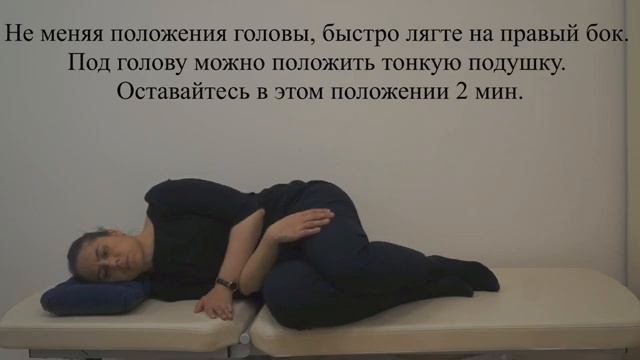 Маневр Аппиани-Гуфони (Appiani-Gufoni) при ДППГ каналолитиазе левого горизонтального канала