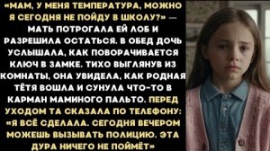 ИСТОРИЯ ИЗ ЖИЗНИ/Дочь увидела, как сестра вошла в квартиру и сунула что-то в карман моего пальто