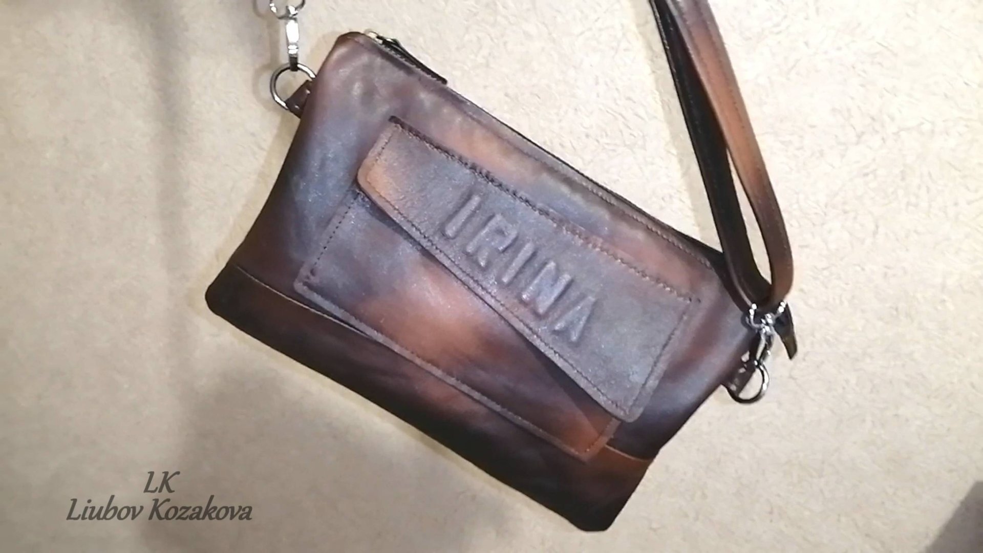 Тройной клатч из старого кожаного пиджака (139)/Переделки смотреть онлайн