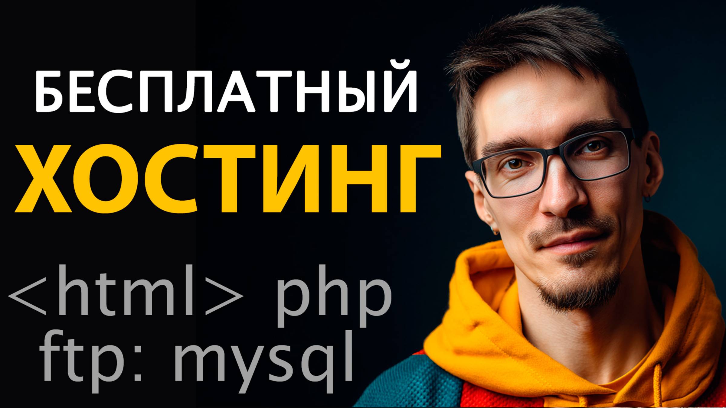 Бесплатный хостинг для сайта без рекламы с PHP, MySQL, HTML и FTP смотреть онлайн