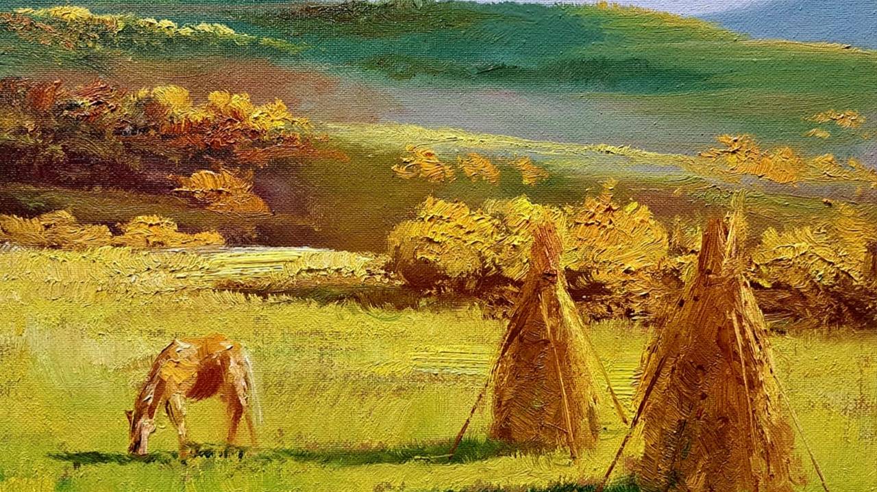 Осенний пейзаж смотреть онлайн