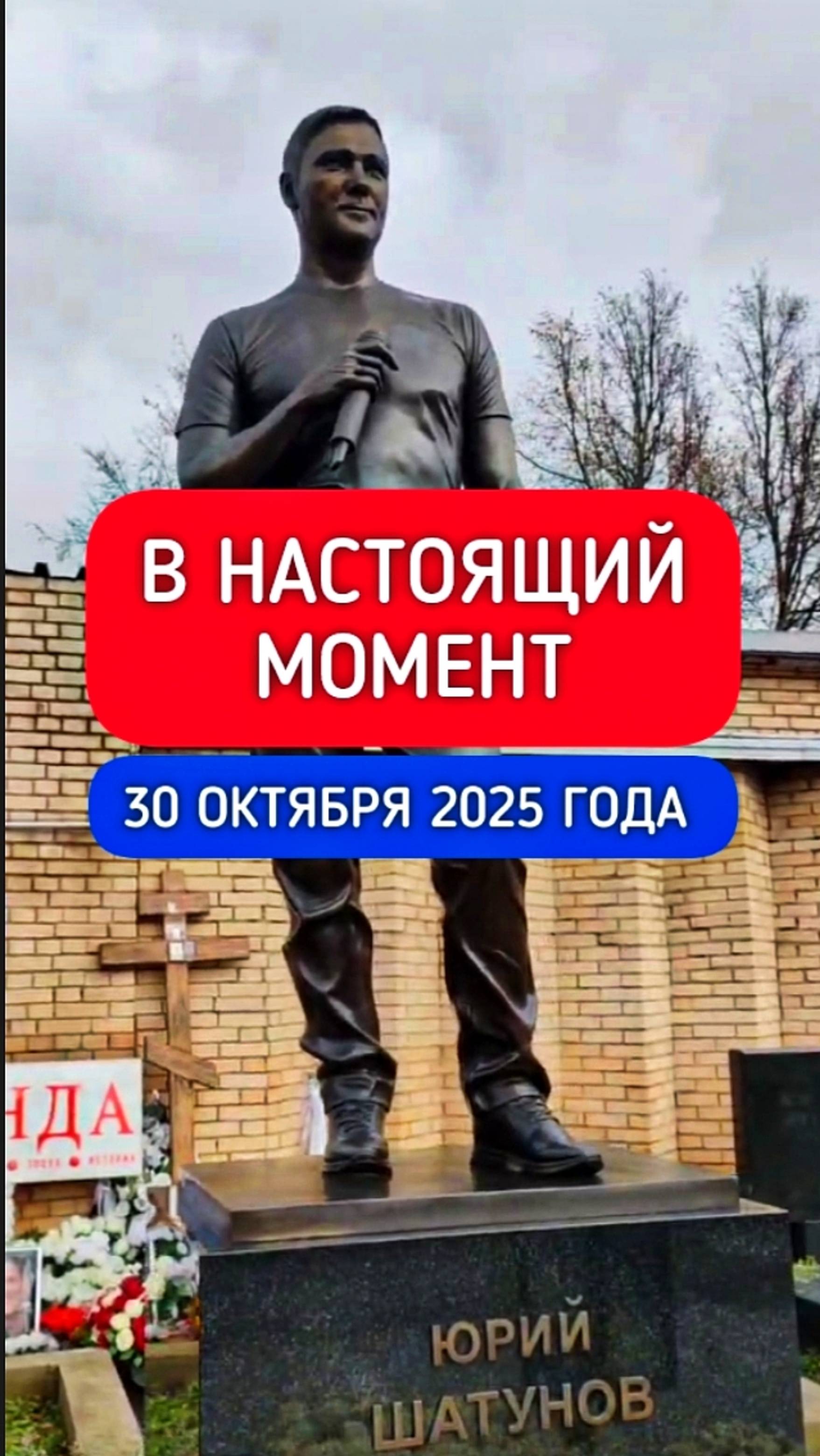 запись в реальном времени: могила Юрия Шатунова #шатунов #shorts #2025 #белыерозы #ласковыймай смотреть онлайн