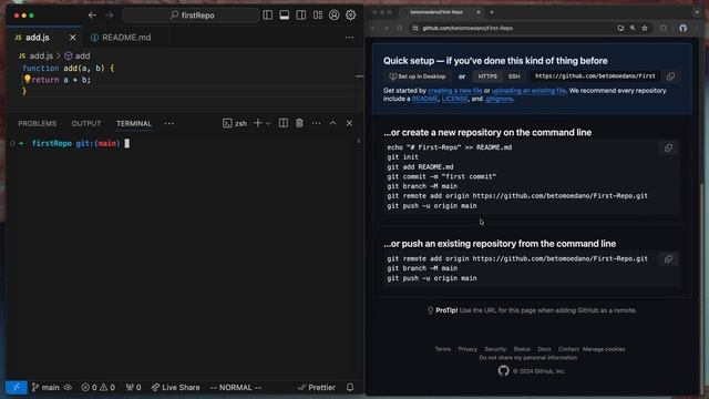 1.5 Creating Your First Repo смотреть онлайн