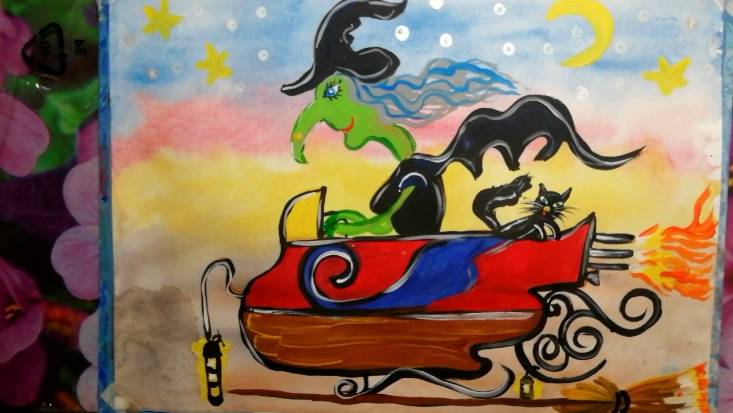 Как нарисовать Бабу-Ягу смотреть онлайн