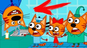 ТРИ КОТА - Музыкальная открытка и варенье в подвале - Мультики для детей смотреть