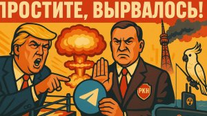 31.10.25 | "Простите, вырвалось!" №279 | Рестлинг Трампа, запрет Telegram, ядерные испытания США