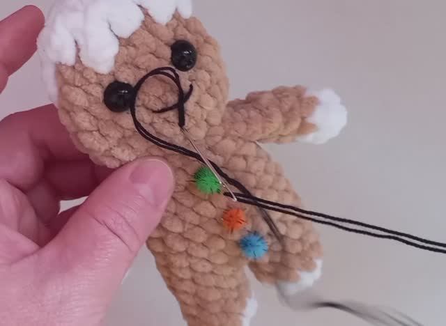 Оформление новогоднего пряника смотреть онлайн