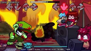 FNF против FLIPPY, песня overkill