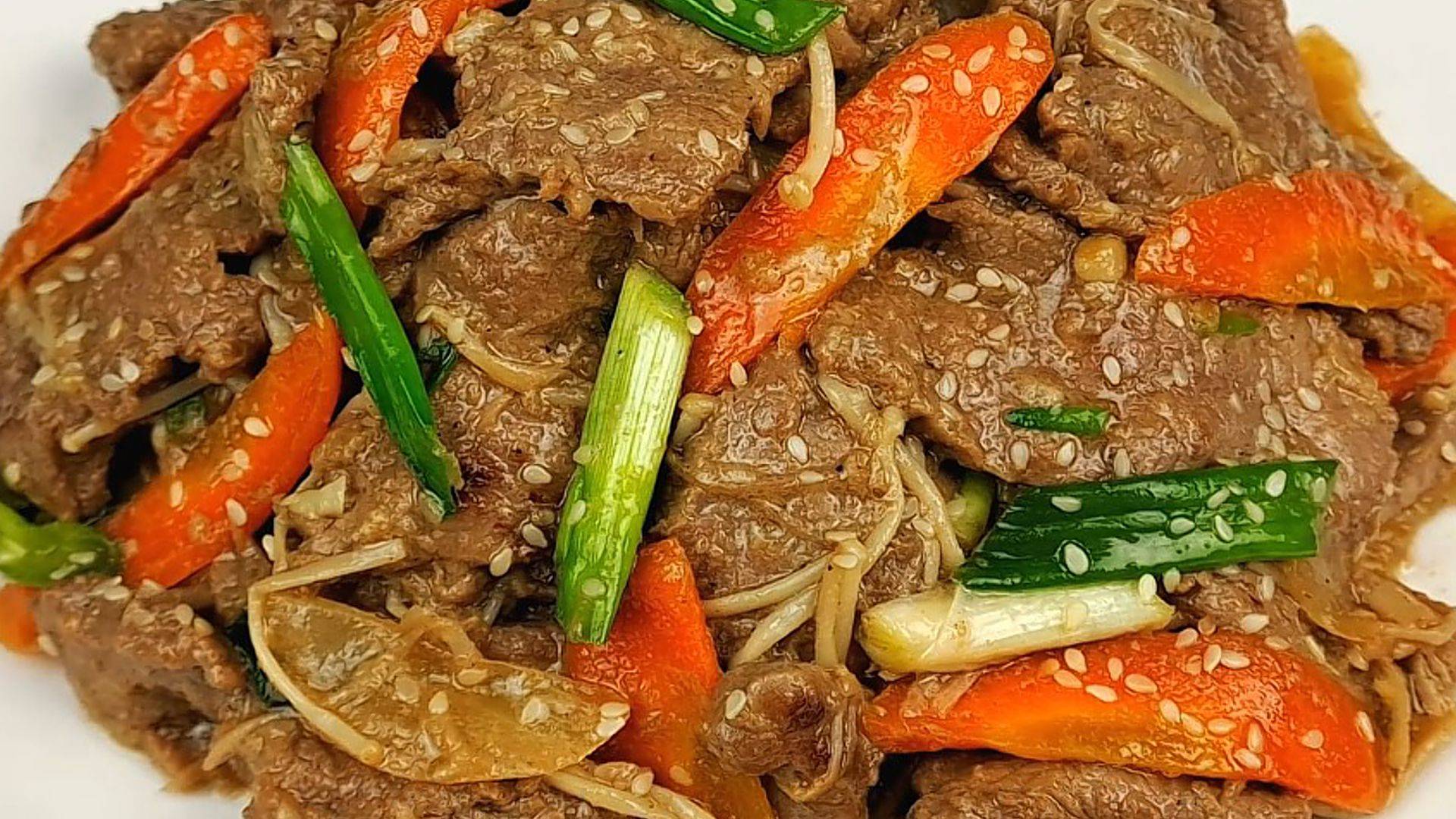 Жареная Говядина По-Корейски - ПУЛЬКОГИ! Рецепт вкусного мяса смотреть онлайн