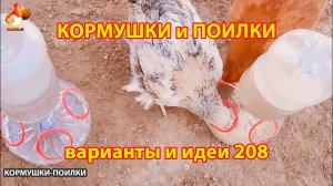 Кормушки и поилки для кур своими руками (208) 🪚✂️ Пошаговая инструкция как сделать 🐔 🐓❣️