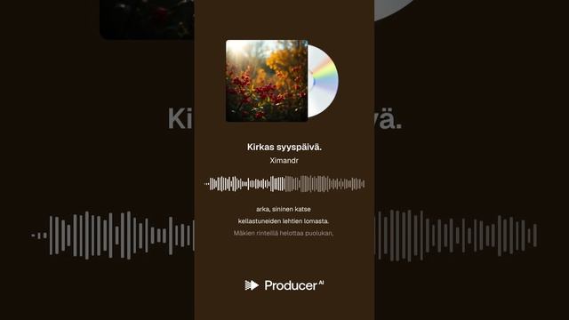 Kirkas syyspäivä смотреть онлайн