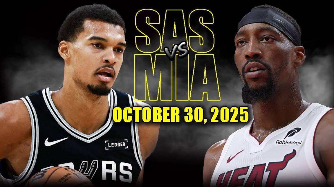 San Antonio Spurs Vs Miami Heat Full Game Highlights - October 30, 2025 ｜ NBA Season