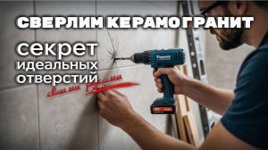 Как сделать отверстие в керамограните без сколов: методика с бюджетными коронками
