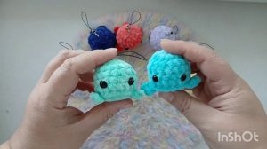 Довязала заказ по брелочкам 🥰