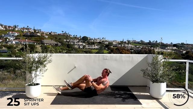 25 Min Full Body Workout (Cardio HIIT, No Repeat, No Equipment)-82b3d3