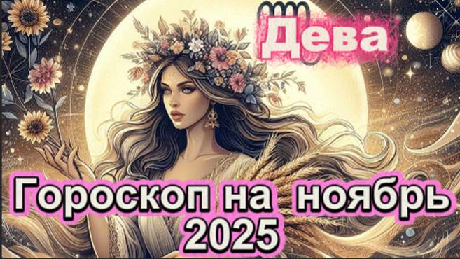 Дева! Гороскоп на ноябрь 2025 года! смотреть онлайн