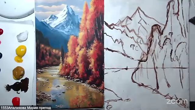 Рисование с Марией Апаликовой