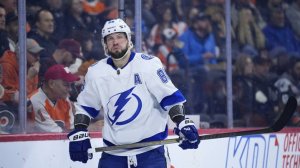 "Тампа-Бэй" провела церемонию в честь 1000 очков Кучерова в НХЛ