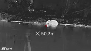 Ночная охота на бобра. Тепловизор SFH VARG 50RL #удачнаяохота #бобер #тепловизор