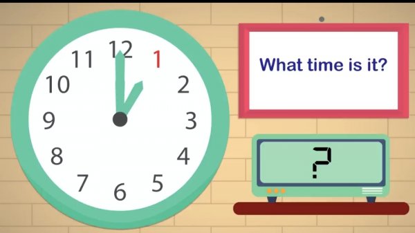 Learn to tell time - Научись называть время