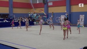 Более 500 спортсменок принимают участие в соревнованиях по художественной гимнастике в Ярославле