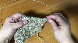 Узор спицами Чупа-чупсики