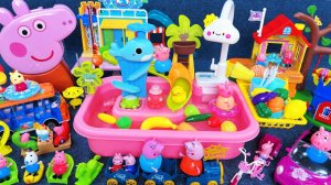 Мультики для детей. Распаковка домика и бассейна Свинки Пеппы. Смотреть онлайн мультики для малышей.