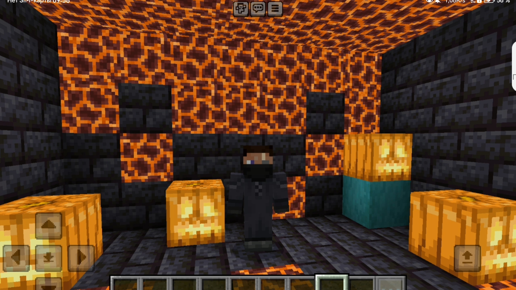 Хеллуинская серия по майнкрафту.