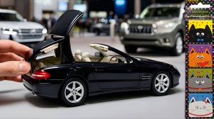 Мультики для детей про миниатюрные машинки -  Mercedes-Benz SL. Мультики для малышей