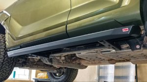 Tank 400 и силовые пороги РИФ: обзор и установка