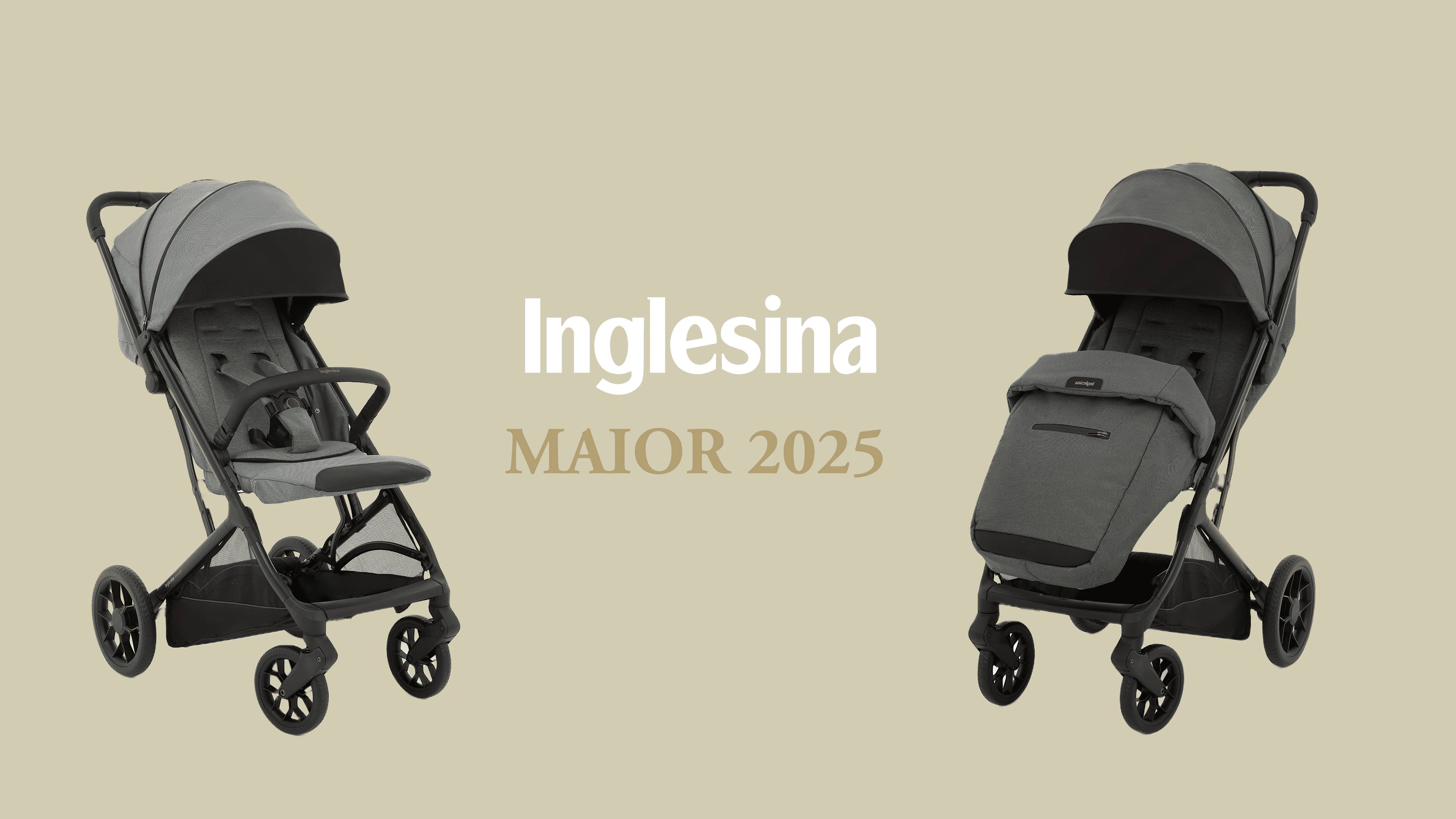 Inglesina Maior - компактная и всесезонная прогулочная коляска