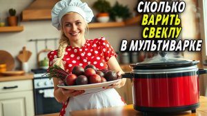 Сколько варить свеклу в мультиварке