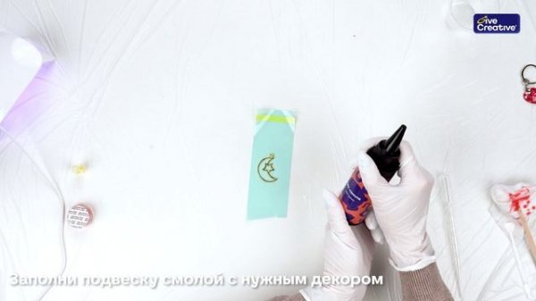 Инструкция к набору для создания украшений с УФ-смолой от «Give Creative»