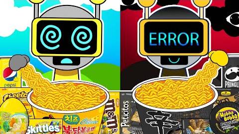 Incredibox Sprunki _ Funbot Normal Vs Horror Versions Convenience Store Food _ Mukbang Animation
