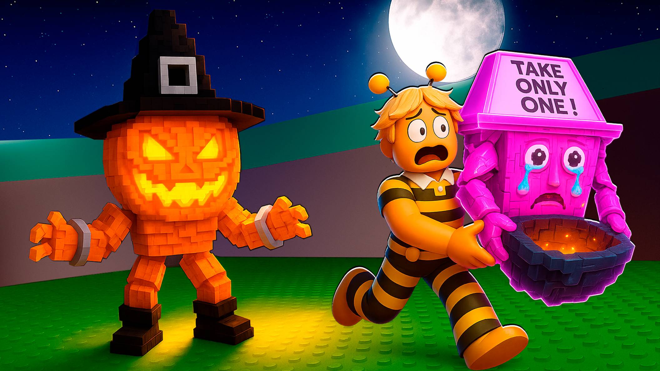 ВЫБИЛ ХЭЛЛОУИНСКУЮ СЕКРЕТКУ ЛАКИ БЛОКИ НЕ БУДИ БРЕЙНРОТ! ROBLOX Steal a Brainrot смотреть онлайн