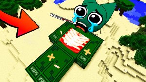 СПРУНКИ  ЗАБОЛЕЛ И ЕМУ НУЖНА ОПЕРАЦИЯ В МАЙНКРАФТ